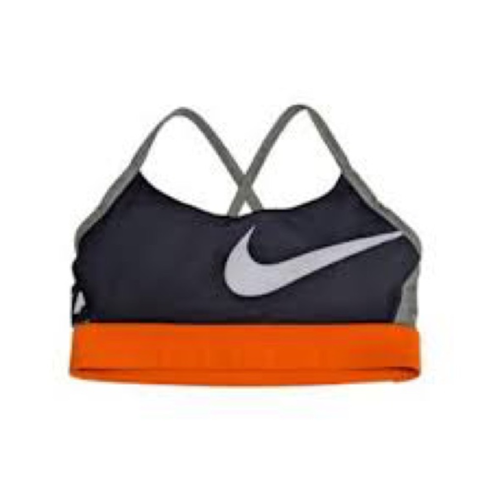 Nike Black and Red Athletic Bra M - Picture 2 of 3